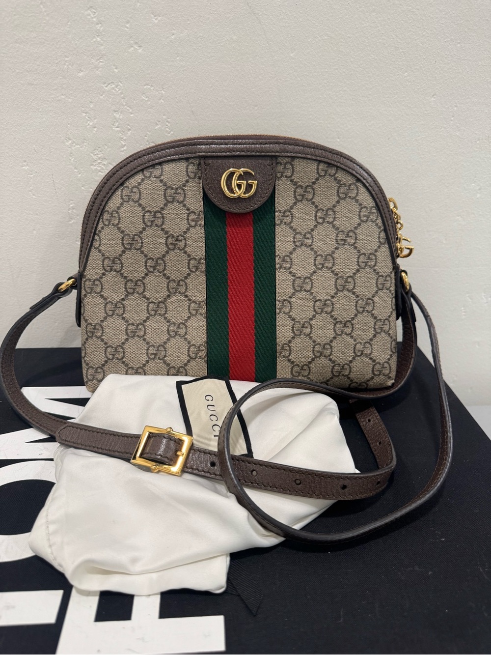 Gucci Supreme Ophidia GG Canvas Crossbody